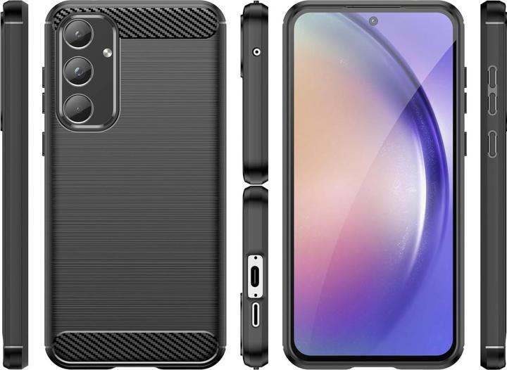 Image du produit Screenguard Étui souple en carbone brossé (Samsung Galaxy A55)