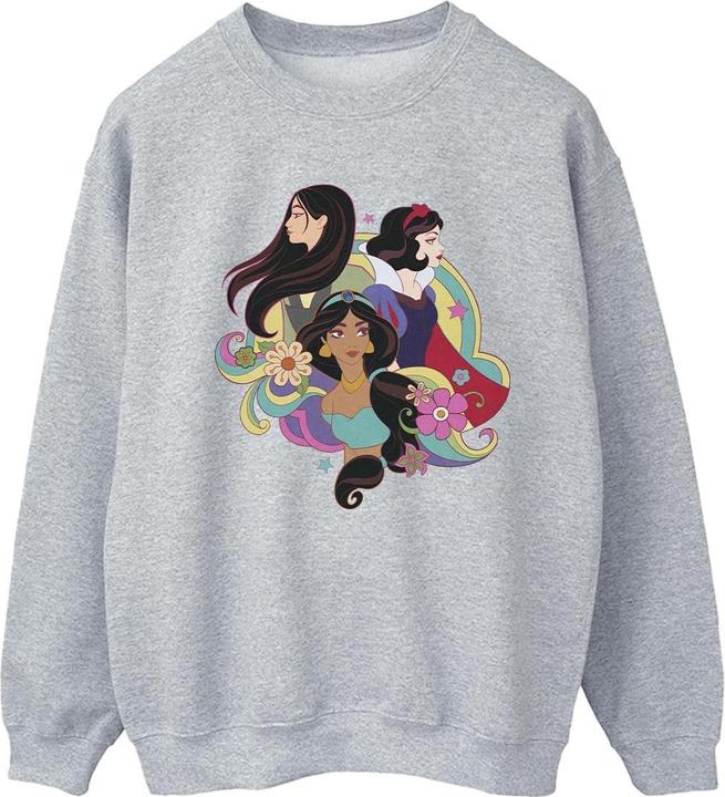Disney Princess Mulan Jasmine Snow White Sweatshirt (XL)