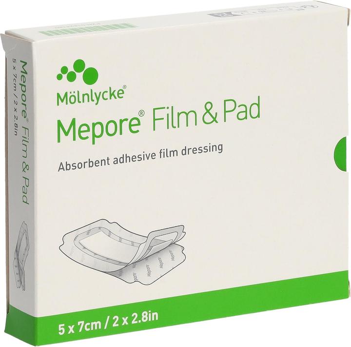Mepore Film & Pad 5x7cm square (neu) 5 Stk (5 x)