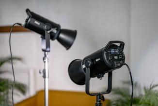 Actual product image Newell RGB Mitra 180 LED-Lampe