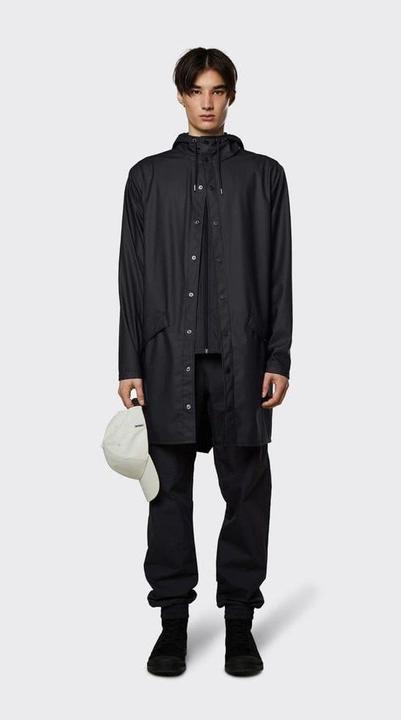 Actual product image Rains 12020 Long Jacket-XS (XS)