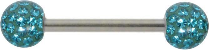 Produktbild Bijouteria Brustpiercing (Edelstahl, Kristall, Epoxiharz)