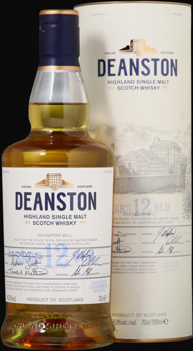 Deanston Distillery Single malt 12 years (Single Malt, Scotch whisky)