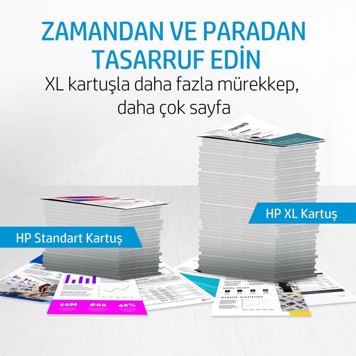 Actual product image HP 62 (M, C, Y)