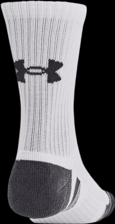 Image du produit Christina Aguilera Under Armour Performance Cotton Mid-Crew Socks White (3x) (3XL)