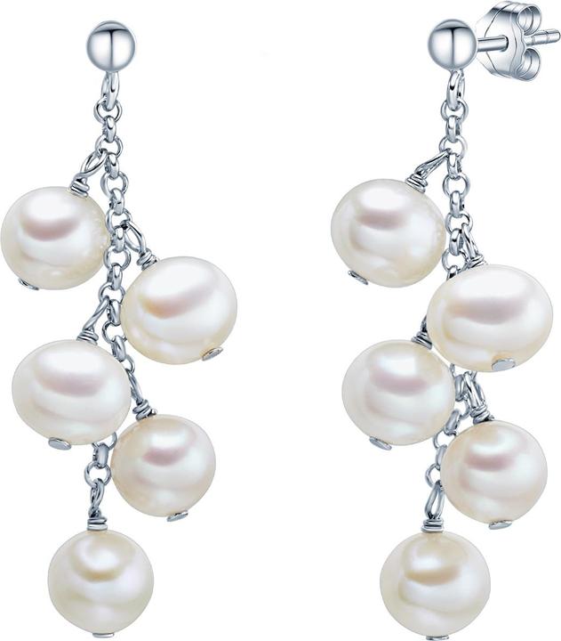Produktbild Valero Pearls Damen Sterling Silber Süsswasser-Zuchtperle silber - 3004 (Sterling Silber)