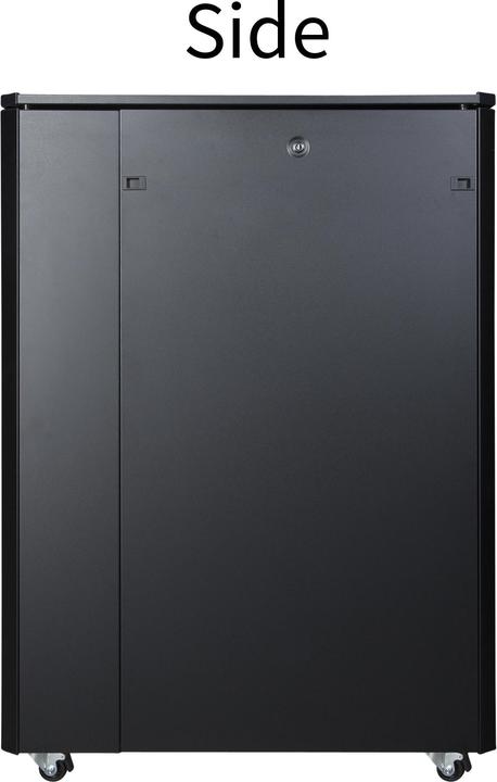 Produktbild Logon RSL26U81BL Vrijstaande rek 26U 600kg Zwart rack (26 HE, 19 Zoll Rack)