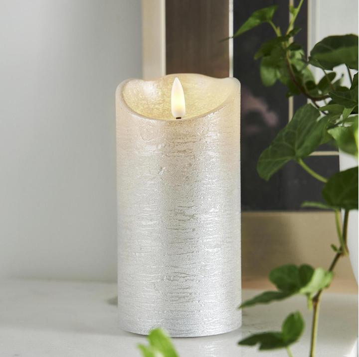 Actual product image Star Trading LED Pillar Candle Flame Rustic (1 x)