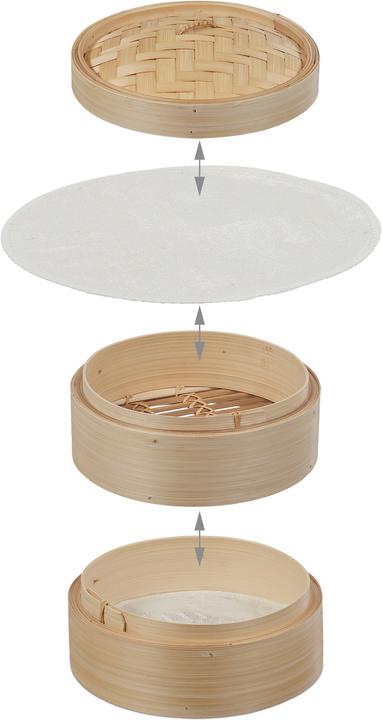 Produktbild Relaxdays Dampfgarer (Pflanzliche Werkstoffe)