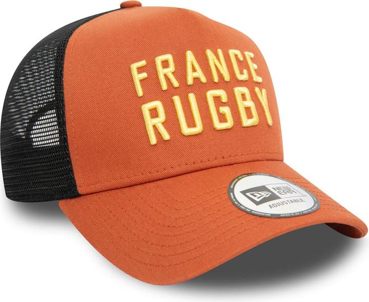 Actual product image New Era A-Frame Mesh Trucker Cap - French Rugby Federation