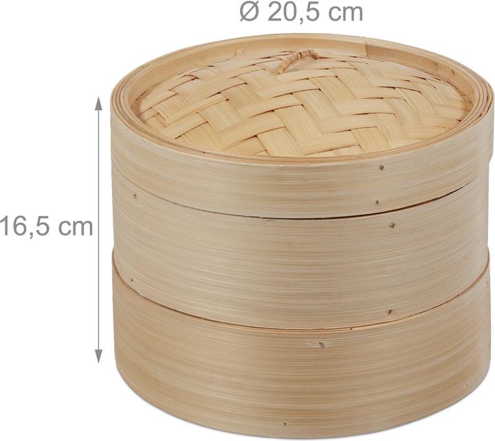 Produktbild Relaxdays Dampfgarer (Pflanzliche Werkstoffe)