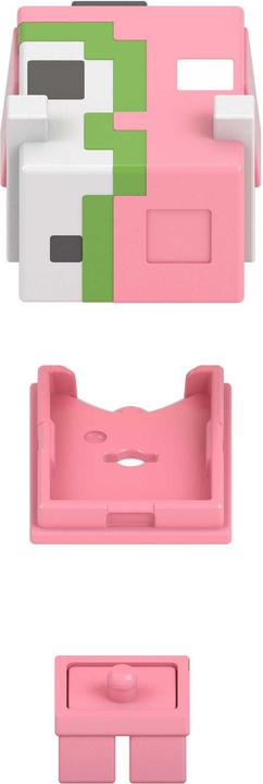Actual product image Mattel Minecraft Mob Head Minis