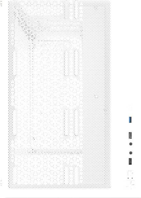 Productafbeelding Darkflash Tech Darkflash C285P computerkast (wit) (ITX, ATX)
