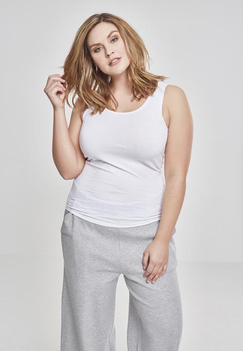 Produktbild Urban Classics Ladies 2-Pack Basic Stretch Top (5XL)