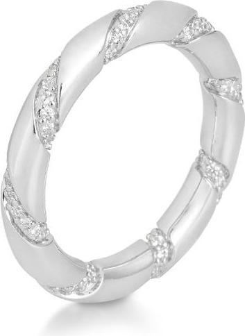 Breuning RING - BRILL. 0,468 Ct. G/if (48, 750/18 K Gold)