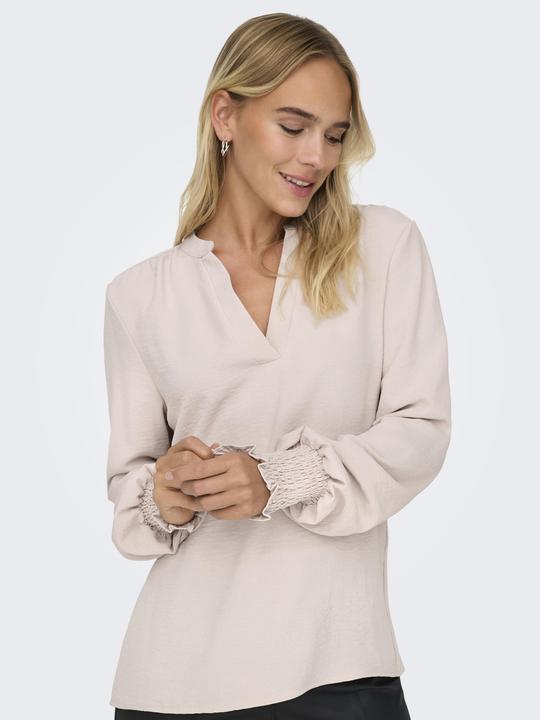 Image du produit Only Coupe normale Col rond Manches smockées Manches volumineuses Top Top (M)