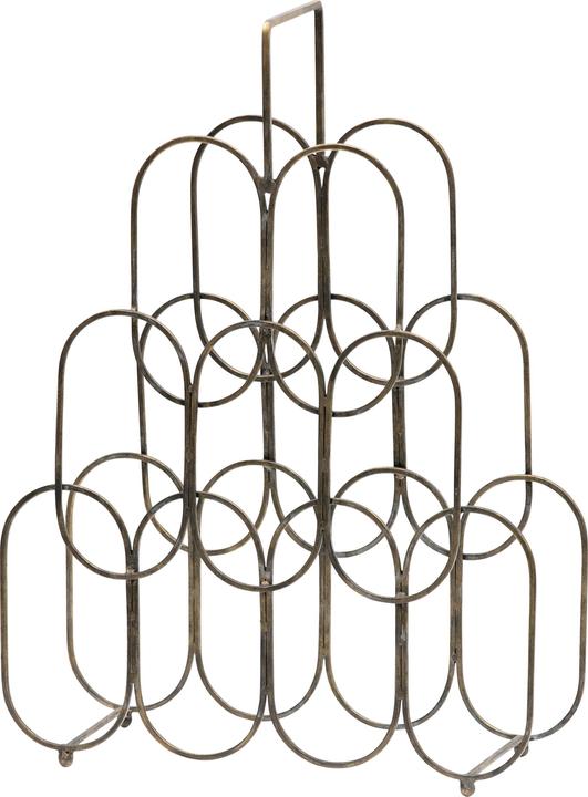 Immagine prodotto BePureHome Scaffale da vino Feast Metal Antique Brass