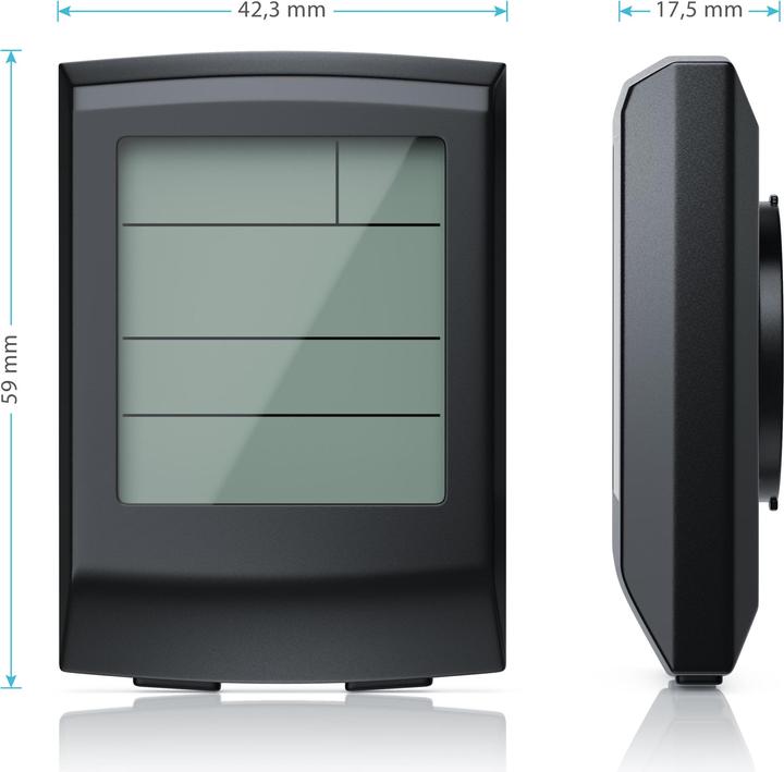 Produktbild Aplic Fahrradcomputer kabellos - Fahrradtacho - Radcomputer - Tachometer - 13 Funktionen - Beleuchtung