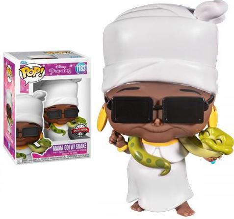 Actual product image Funko POP! Disney Princes Frog Mama Odi w/Snake (1183) EXM