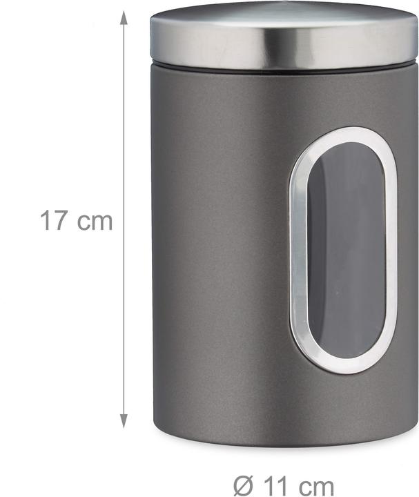 Actual product image Relaxdays Storage tin (1.40 l)