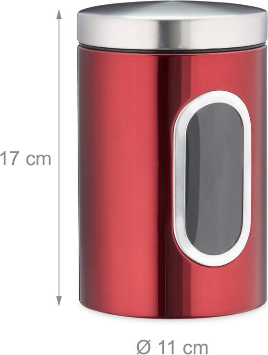 Actual product image Relaxdays Storage tin (1.40 l)