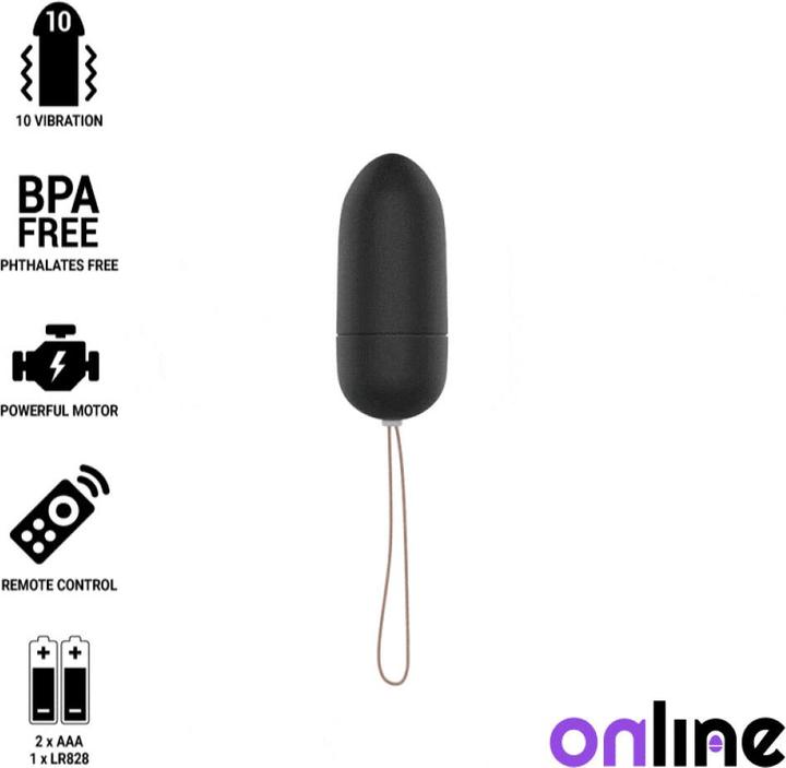 Produktbild Online Remote Control Vibrating Egg L - Black