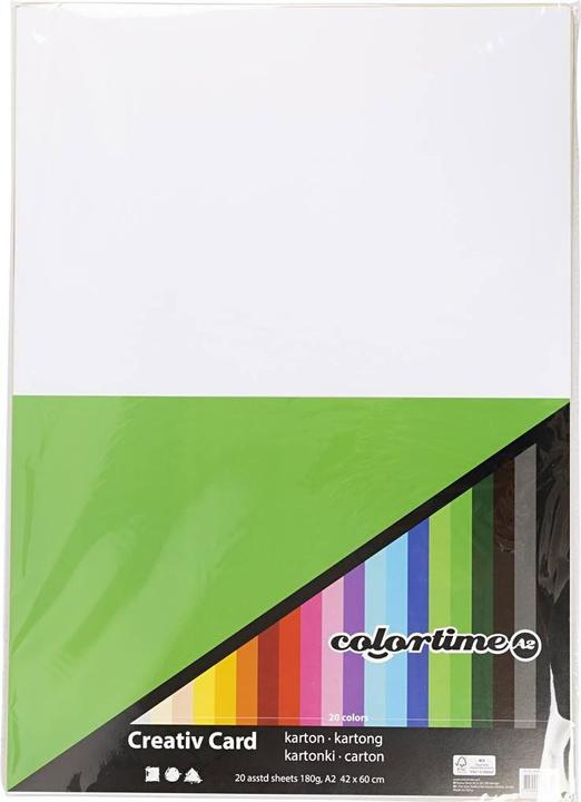 Creativ Company Bastelkarton (180 g/m², 20 x)