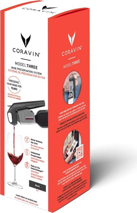 Image du produit Coravin Système à vin modèle trois (Verseur de vin)