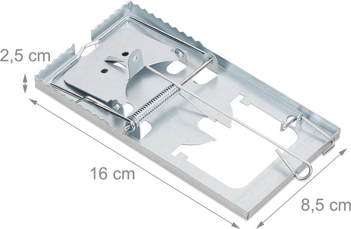 Actual product image Relaxdays Rat Trap, Pack of 4
