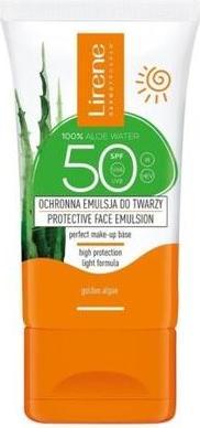 Immagine prodotto Lirene Lozione solare protettiva per il viso con Aloe Vera Spf50 50Ml (Crema solare, SPF 50, 50 ml)