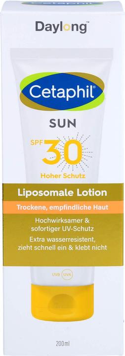 Image du produit Daylong-Cetaphil Cetaphil sun 30 lotion corps, 200 ml lotion (Lotion solaire, SPF 30, 200 ml)