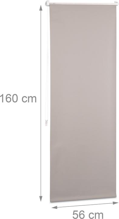 Actual product image Relaxdays Brown Thermal Blinds (60 x 4.5 x 160 cm)