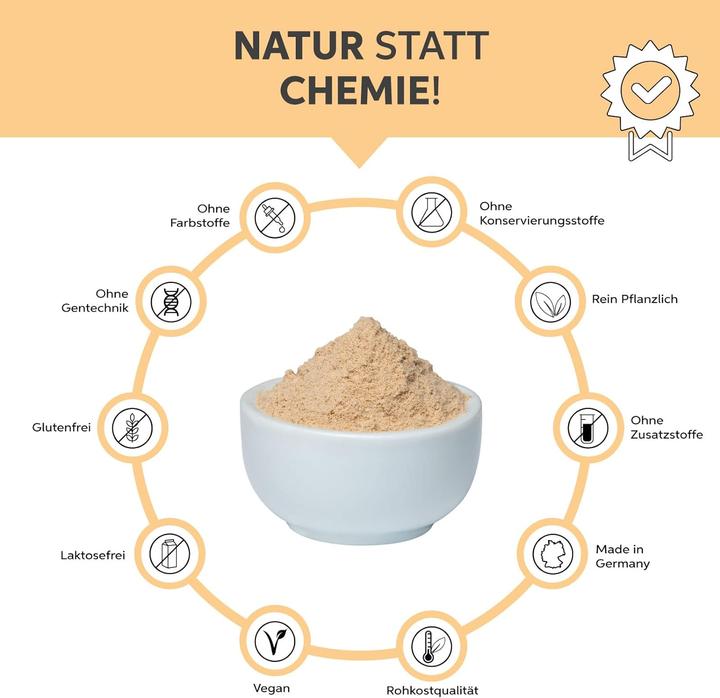 Image du produit Eltabia Poudre de maca bio | Poudre de maca premium du Pérou (Poudre, 100 g)
