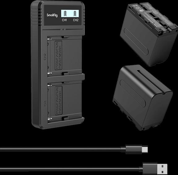 Actual product image SmallRig 3823 NP-F970 (Camera battery, Camera battery charger)