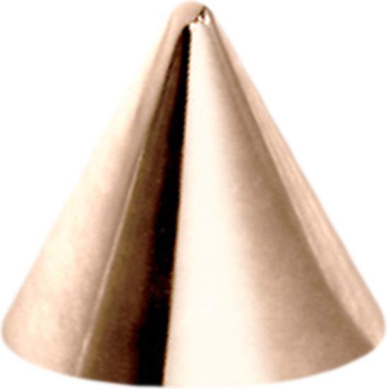 Star Piercing Micro Cone rosegold (Chirurgenstahl 316L, ohne Messing)