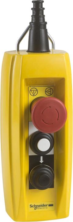 Schneider Electric Stazione a sospensione XAC-B, 2 pulsanti 1 emergenza XACB3191