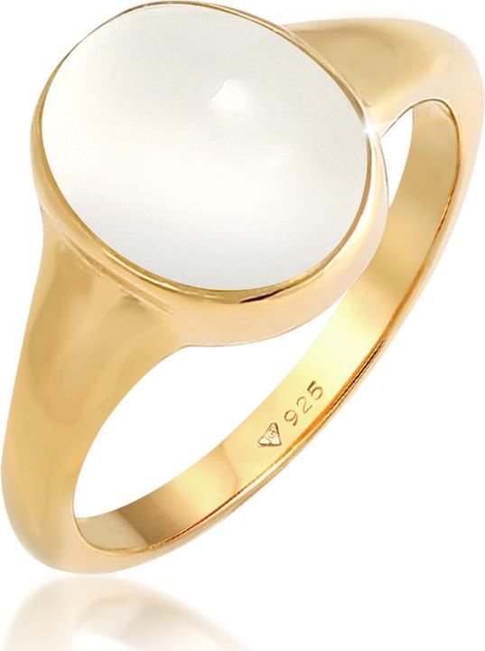 Actual product image Elli Siegelring mit Mondstein (58, 925 Silver)