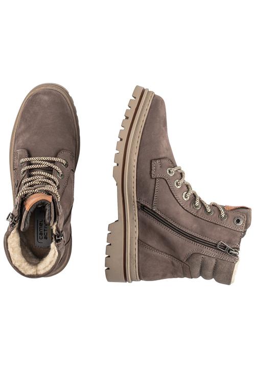 Actual product image Camel Active Boots Tumbled Nubuk/Split DUNKELGRAU (42)