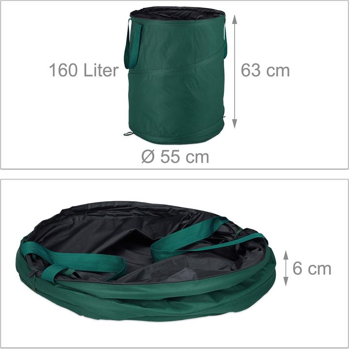 Produktbild Relaxdays Laubsack (160 l)