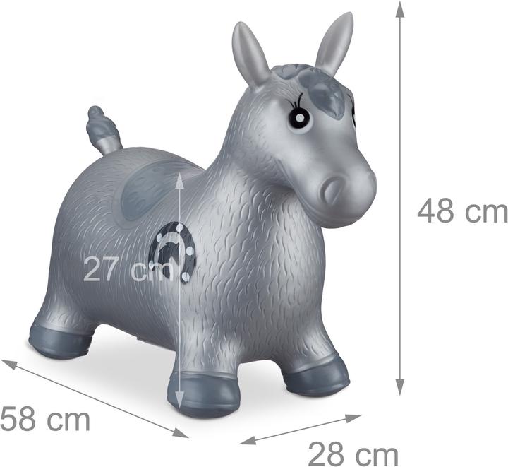 Actual product image Relaxdays Hopping Animal Horse