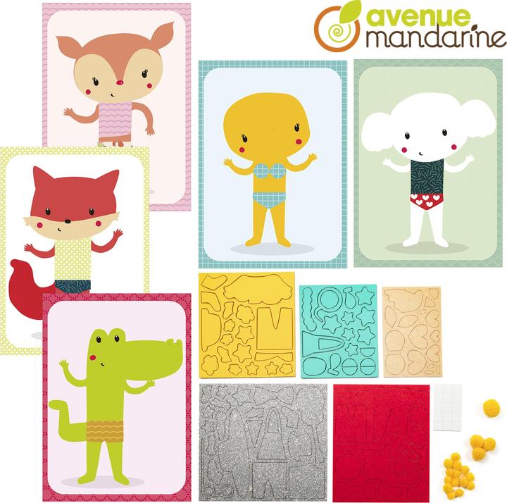 Produktbild Avenue Mandarine Kreativset, Sticker