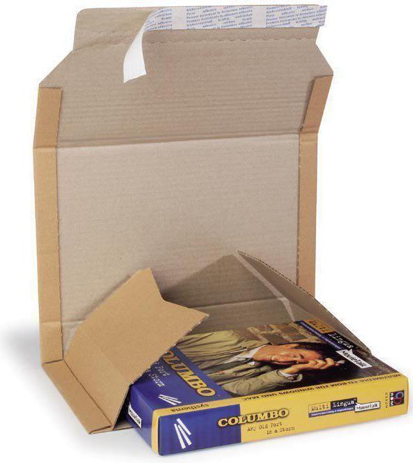 Actual product image Transpak Media packaging Multiwell dimensions 455x320x20-55mm A3 brown SK closure suitable for A3 (25 x)