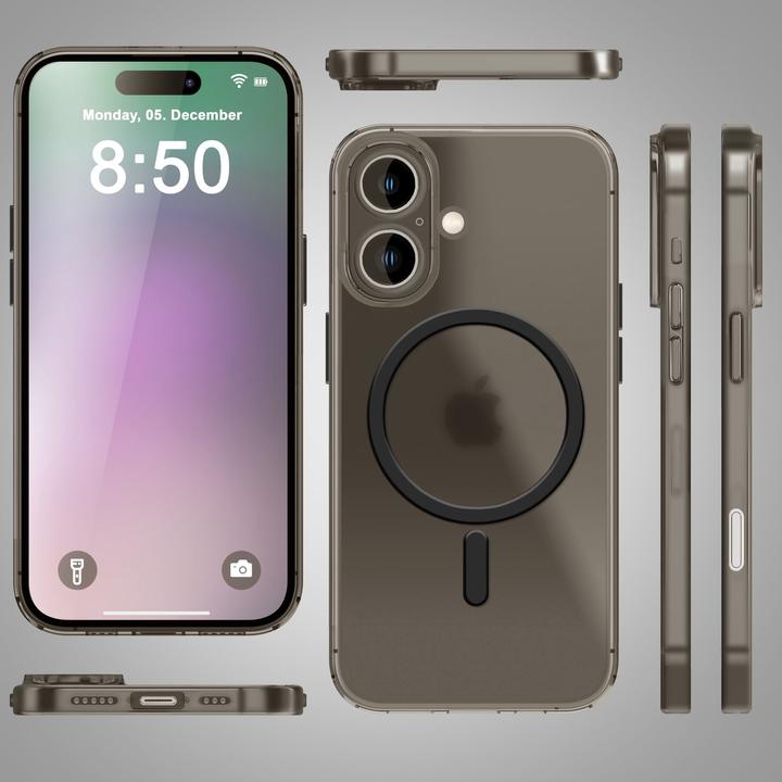 Produktbild Nalia Extrem Dünnes 0,3mm Hard-Case mit MagSafe, Matte Hülle (Apple iPhone 16)