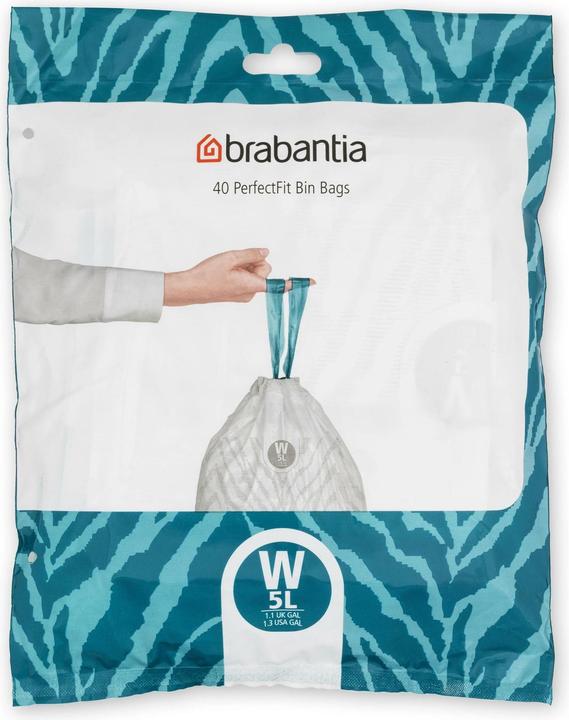 Brabantia Sacs PerfectFit (40 x, 5 l)