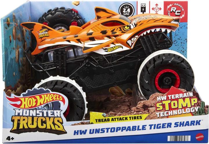 Produktbild Hot Wheels Monster Trucks Tiger Shark