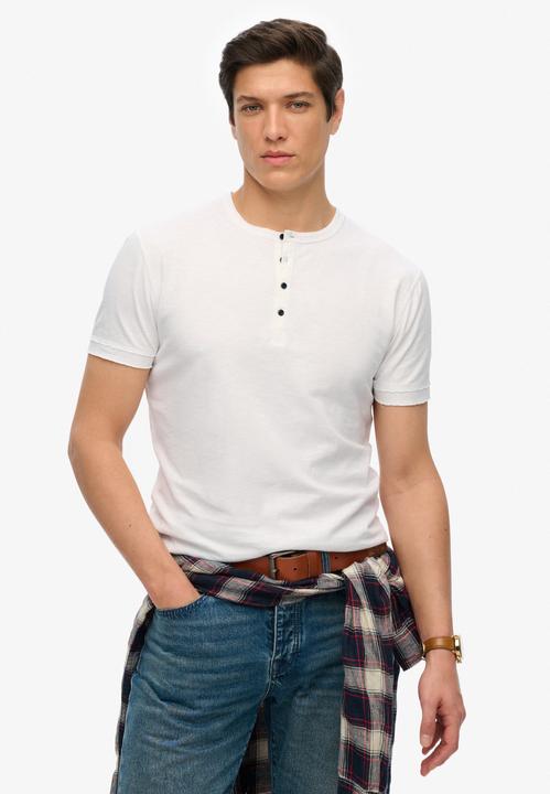 Actual product image Superdry Slub Ss Jersey Grandad Top (M)