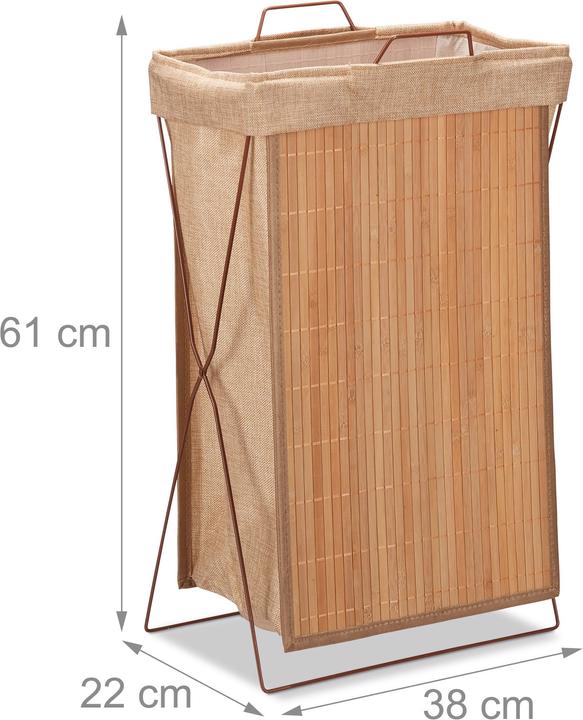 Actual product image Relaxdays Laundry Hamper with 40 L Frame (40 l)