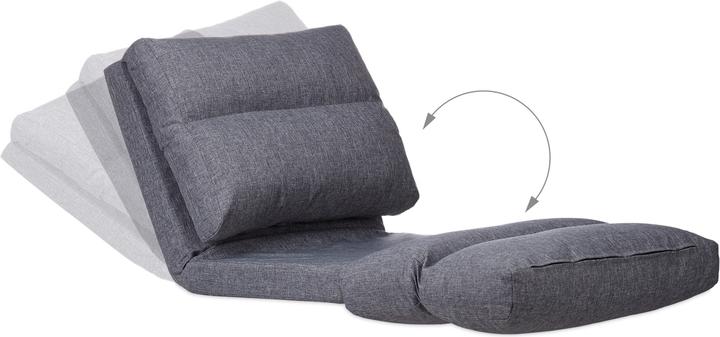 Actual product image Relaxdays Relaxing Folding Mattress (60 x 130 x 55 cm)
