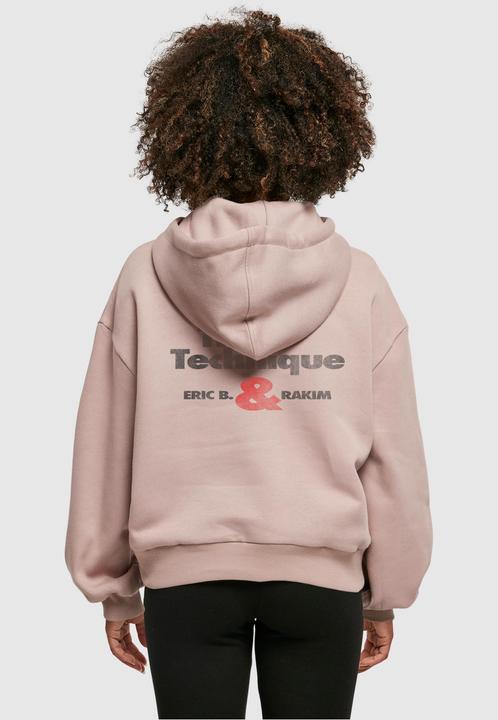 Immagine prodotto Merchcode Donna Eric B & Rakim - Felpa con cappuccio bio oversize Don't Sweat The Technique - 114335 (XL)