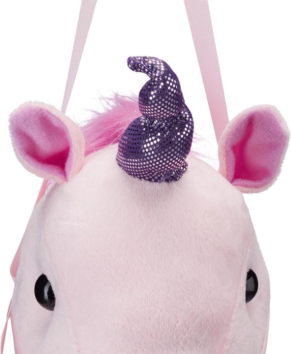Image du produit Relaxdays Cheval à bâton licorne et son, enfants